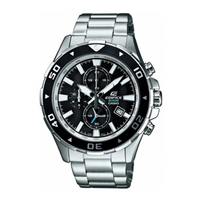 Buy Casio Edifice Chronograph Stainless Steel Bracelet Watch EFM-501D-1AVEF online