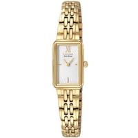 Buy Citizen Ladies Silhouette Gold Tone Steel Bracelet Watch EG2822-51A online