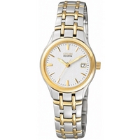 Buy Citizen Ladies Eco-Drive 2 Tone Steel Bracelet Watch EW1264-50A online