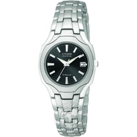 Buy Citizen Ladies Titanium Eco-Drive Watch EW1400-53H online