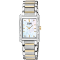 Buy Citizen Ladies Palidoro 2 Tone Steel Bracelet Watch EX1134-59D online