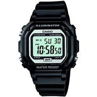 Buy Casio Gents Digital Black Rubber Strap Watch F-108WHC-1AEF online