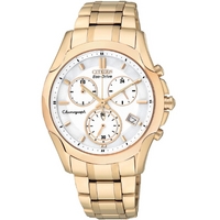 Buy Citizen Ladies Sports Chronograph Rose Gold Tone Watch FB1153-59A online