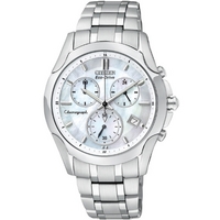 Buy Citizen Ladies Sports Chronograph Stainless Steel Watch FB1158-55D online