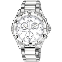 Buy Citizen Ladies Ceramic and Steel Bracelet Watch FB1230-50A online