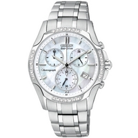 Buy Citizen Ladies Sport Chronograph Stainless Steel Watch FB1250-52D online