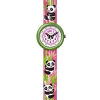 Buy Flik Flak Girls Colourful Panda Rubber Strap Watch FBN087 online