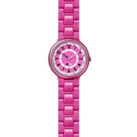 Buy Flik Flak Girls Sola Porpora Pink Rubber Strap Watch FCN024 online