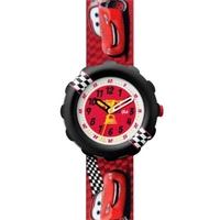 Buy Flik Flak Childrens Lightning McQueen Strap Watch FLS019 online