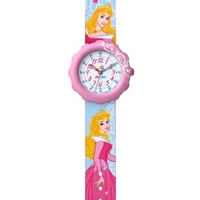 Buy Flik Flak Girls Colourful Sleeping Beauty Resin Strap Watch FLS023 online