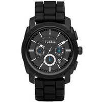 Buy Fossil Gents Decker Black Bracelet Chronograph Watch FS4552 online