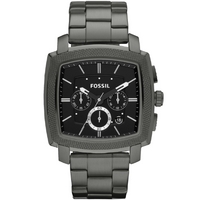 Buy Fossil Gents Machine Black Steel Bracelet Watch FS4719 online