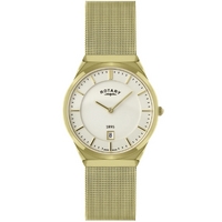 Buy Rotary Gents Mesh Gold Tone Bracelet Watch GB02613-03 online