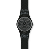 Buy Swatch Gents Time Never Dies Black Watch GM180 online