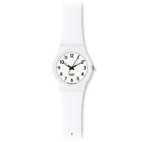 Buy Swatch Unisex Just White Watch online