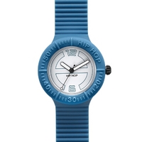 Buy Hip Hop Unisex Large Deep Blue Strap Watch HWU0120 online