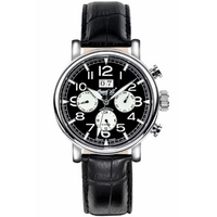 Buy Ingersoll Filmore Automatic Black Leather Strap Watch IN1206BK online