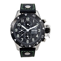 Buy Ingersoll Gents Automatic Black Leather Chronograph Watch online