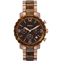 Buy Fossil Ladies 2 Tone Steel Bracelet Watch JR1385 online