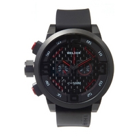 Buy Welder Gents Black Dial Black Rubber Strap K31-10001 online