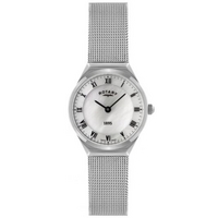 Buy Rotary Ladies Ultra Slim Silver Tone Mesh Bracelet Watch LB02609-41 online