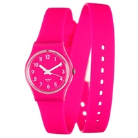 Buy Swatch Ladies Pink Round Resin Watch LR123 online