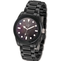 Buy LTD Ladies Black Ceramic MOP Dial Watch LTD030624 online