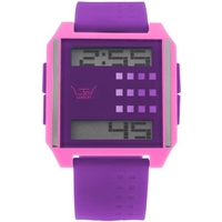 Buy LTD Unisex Purple Rubber Strap Watch LTD130405 online