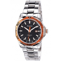 Buy Accurist Gents Steel Bracelet Watch MB907OB online