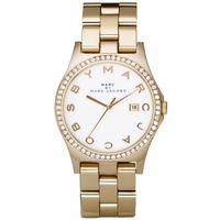 Buy Marc by Marc Jacobs Ladies Henry Gold Tone Steel Bracelet Watch MBM3045 online