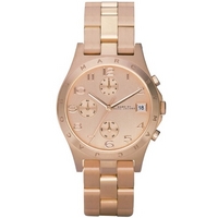 Buy Marc by Marc Jacobs Ladies Henry Gold Tone Steel Bracelet Watch MBM3074 online