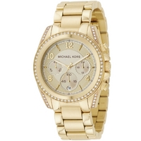 Buy Michael Kors Ladies Gold Tone Steel Bracelet Watch MK5166 online