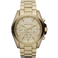 Buy Michael Kors Ladies Chronograph Gold Tone Steel Bracelet Watch MK5605 online