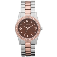 Buy DKNY Ladies 2 Tone Steel Bracelet Watch NY8479 online