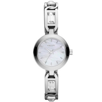 Buy DKNY Ladies Stone Set Silver Tone Bracelet Watch NY8617 online