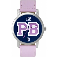 Buy Pauls Boutique Ladies Mia Pink Leather Strap Watch PA012PK online