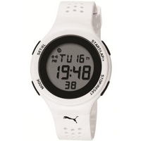 Buy Puma Gents Faas 200 Digital White Resin Sport Strap Watch PU910931002 online