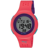 Buy Puma Ladies Faas 200 Digital Red Resin Sport Strap Watch PU910931004 online