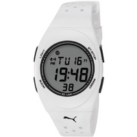 Buy Puma Gents Faas 250 Digital White Resin Sport Strap Watch PU910942002 online