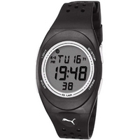 Buy Puma Gents Faas 250 Digital Black Resin Sport Strap Watch PU910942003 online