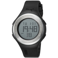 Buy Puma Gents Loop Steel Digital Black Resin Sport Strap Watch PU910981001 online