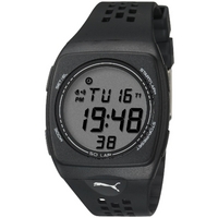 Buy Puma Gents Faas 300 Digital Black Resin Sport Strap Watch PU910991002 online