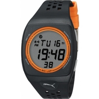 Buy Puma Gents Faas 300 Digital Black Resin Sport Strap Watch PU910991004 online