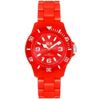 Buy Ice-Watch Gents Red Resin Bracelet Watch SD.RD.U.P.12 online