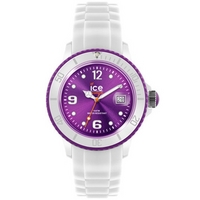 Buy Ice-Watch Ladies Sili White Rubber Strap Watch SI.WV.U.S.12 online