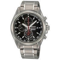Buy Seiko Gents Titanium Chronograph Watch SNDC93P1 online