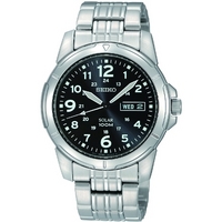 Buy Seiko Solar Powered Gents Bracelet Watch SNE095P1 online