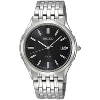 Buy Seiko Solar Powered Gents Bracelet Watch SNE127P1 online
