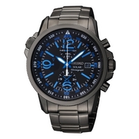 Buy Seiko Gents Solar Powered Chronograph Watch SSC079P1 online