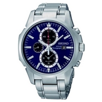 Buy Seiko Gents Solar Powered Chronograph Watch SSC085P1 online